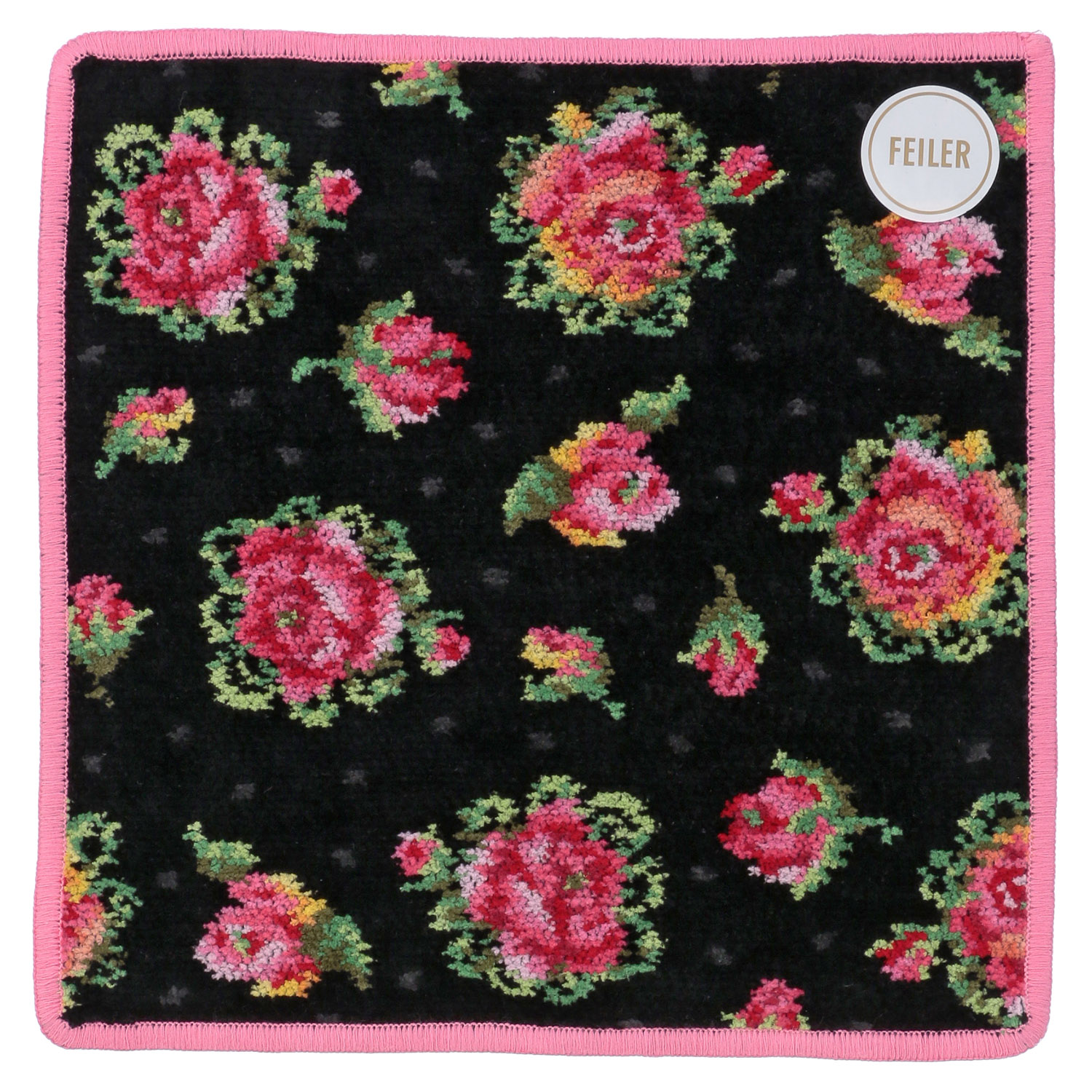 【メーカー終了】FEILER レーシーローズドット ハンカチタオル - 画像4