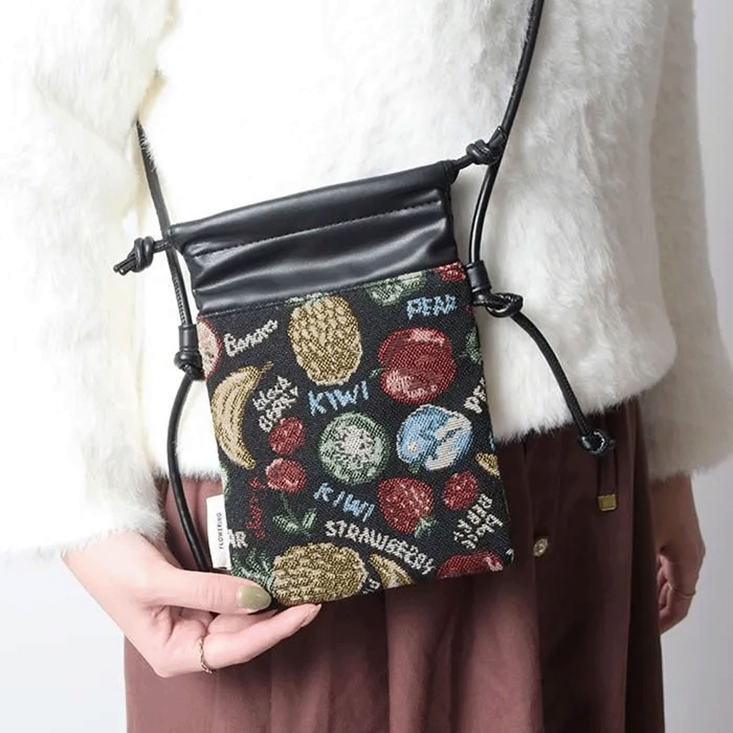 コブラン織りポシェット - 画像10