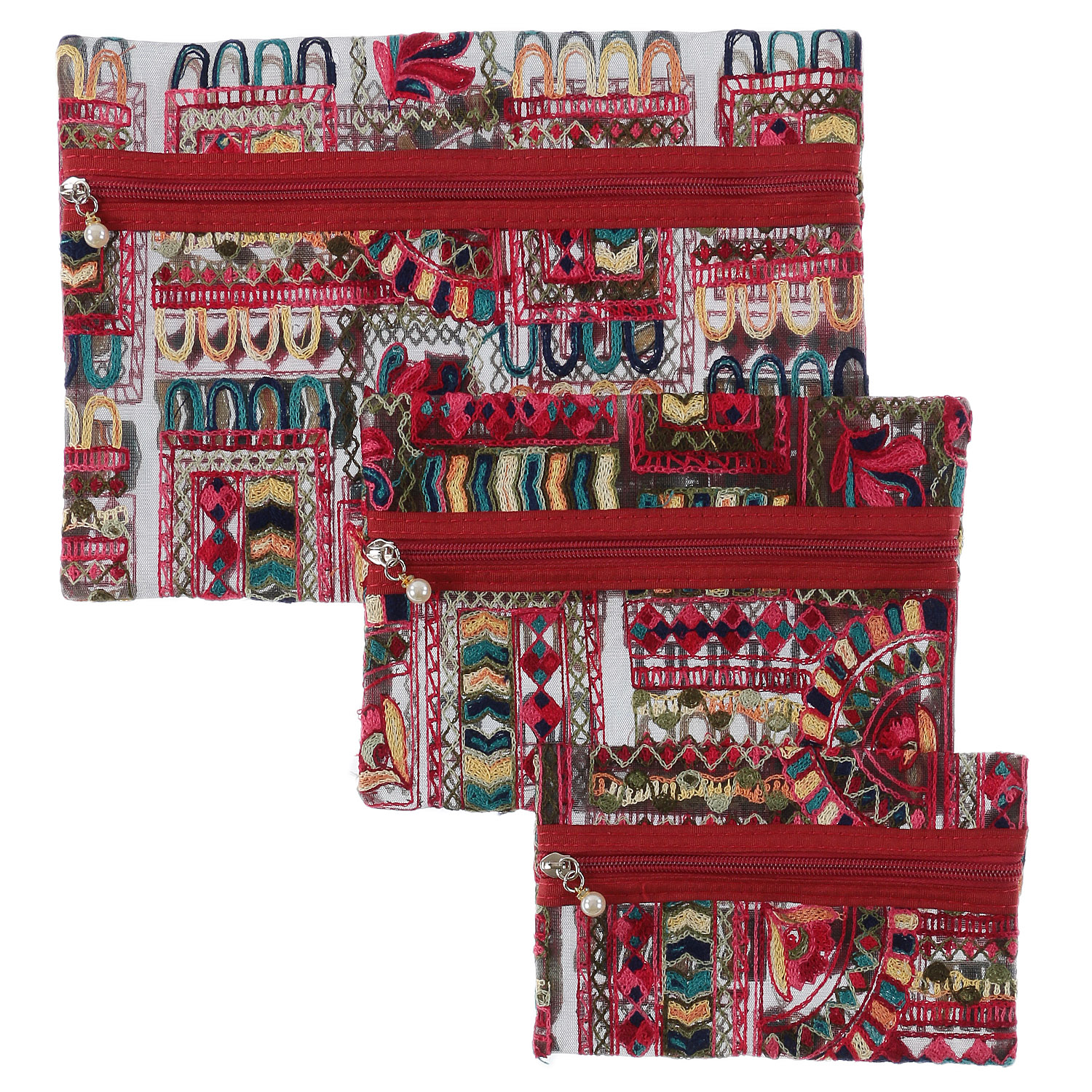 メッシュ3Pポーチ - 画像3