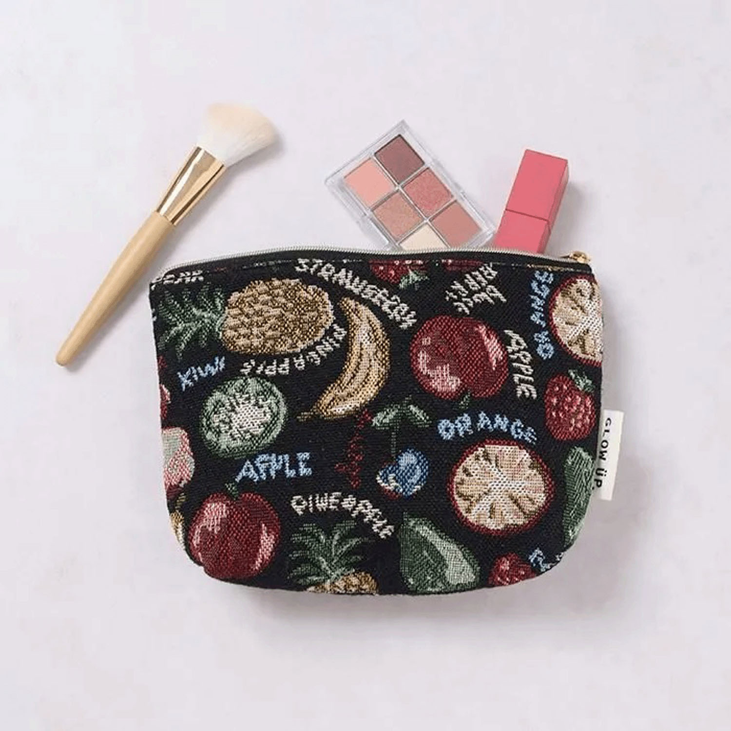 ゴブラン織りマチ付ポーチ - 画像13