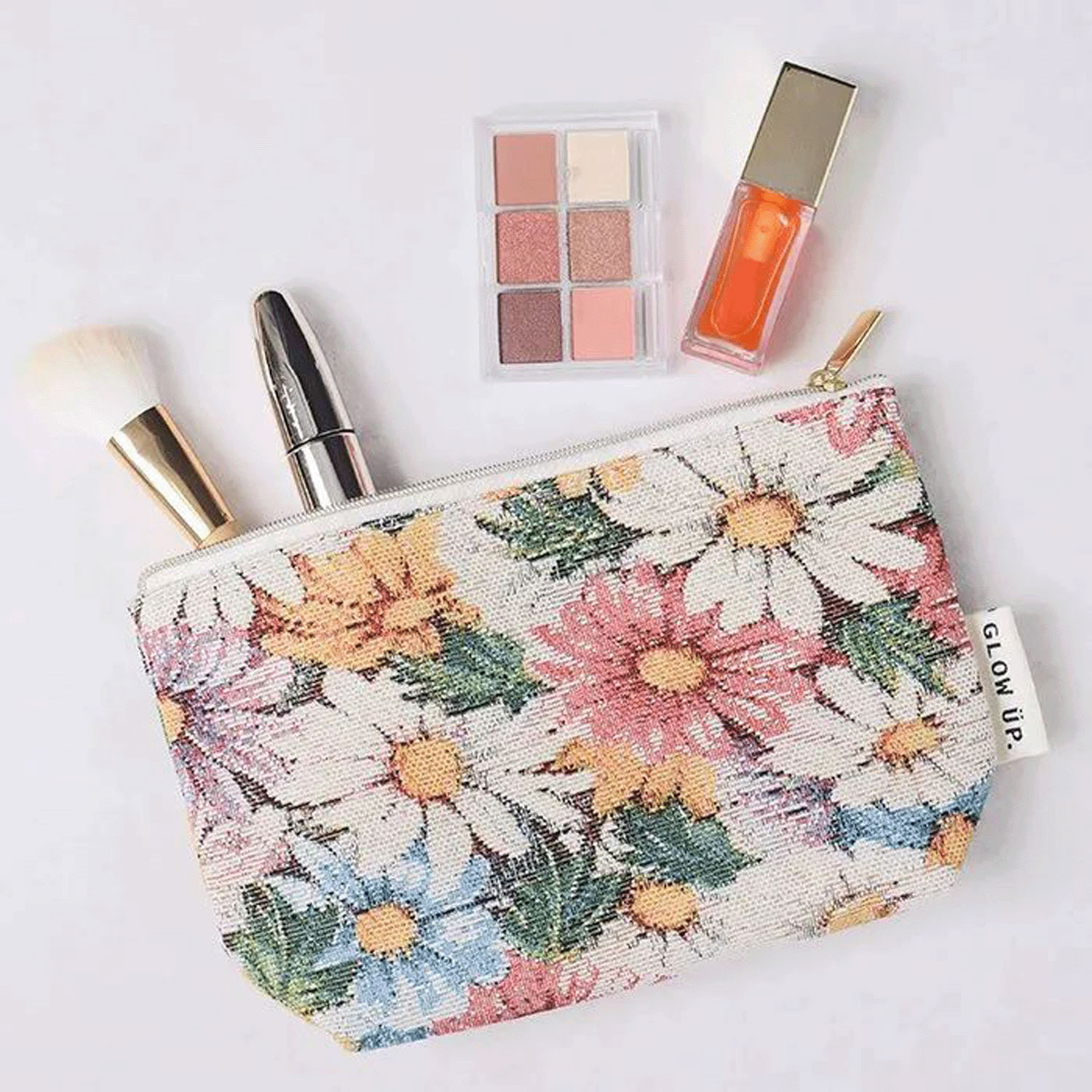 ゴブラン織りマチ付ポーチ - 画像9