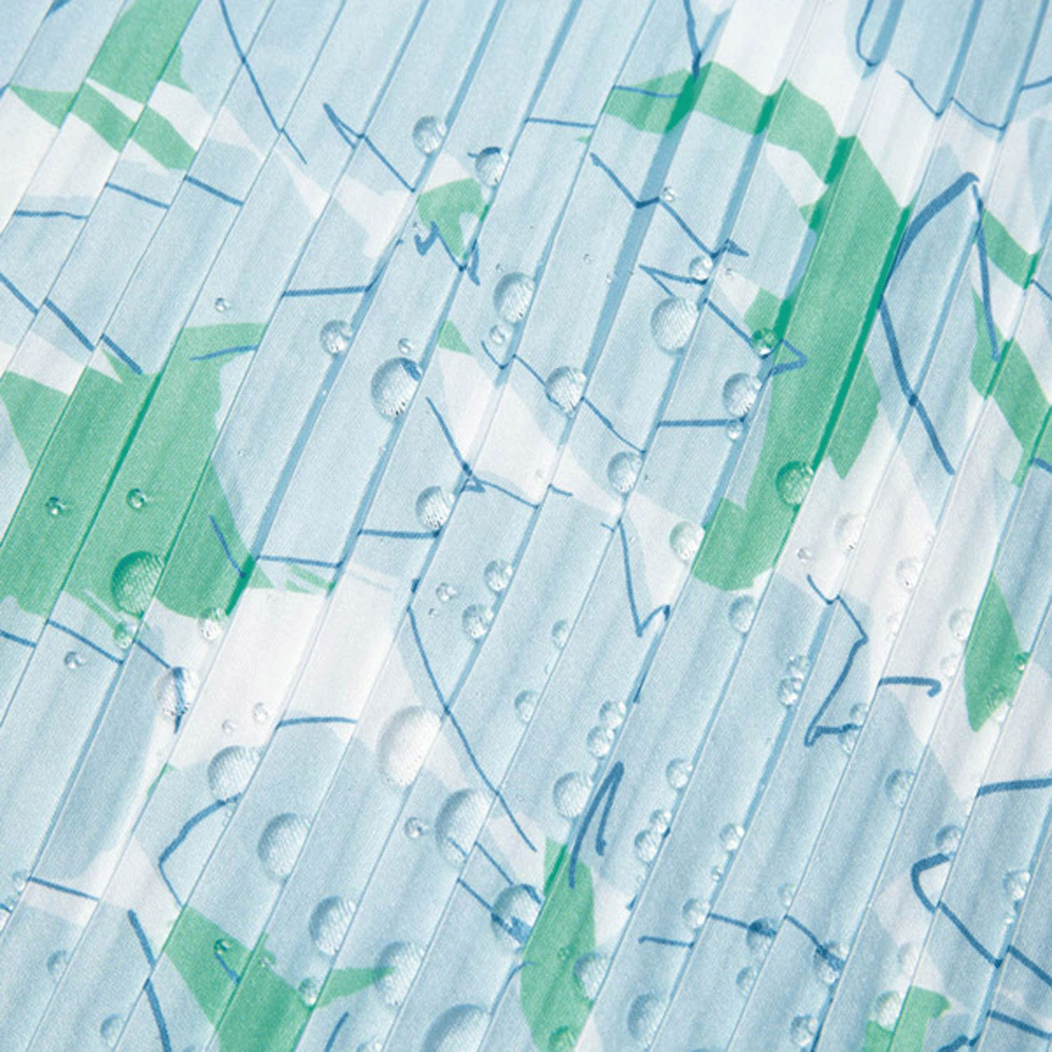 Wpc 撥水プリーツスカーフ - 画像4