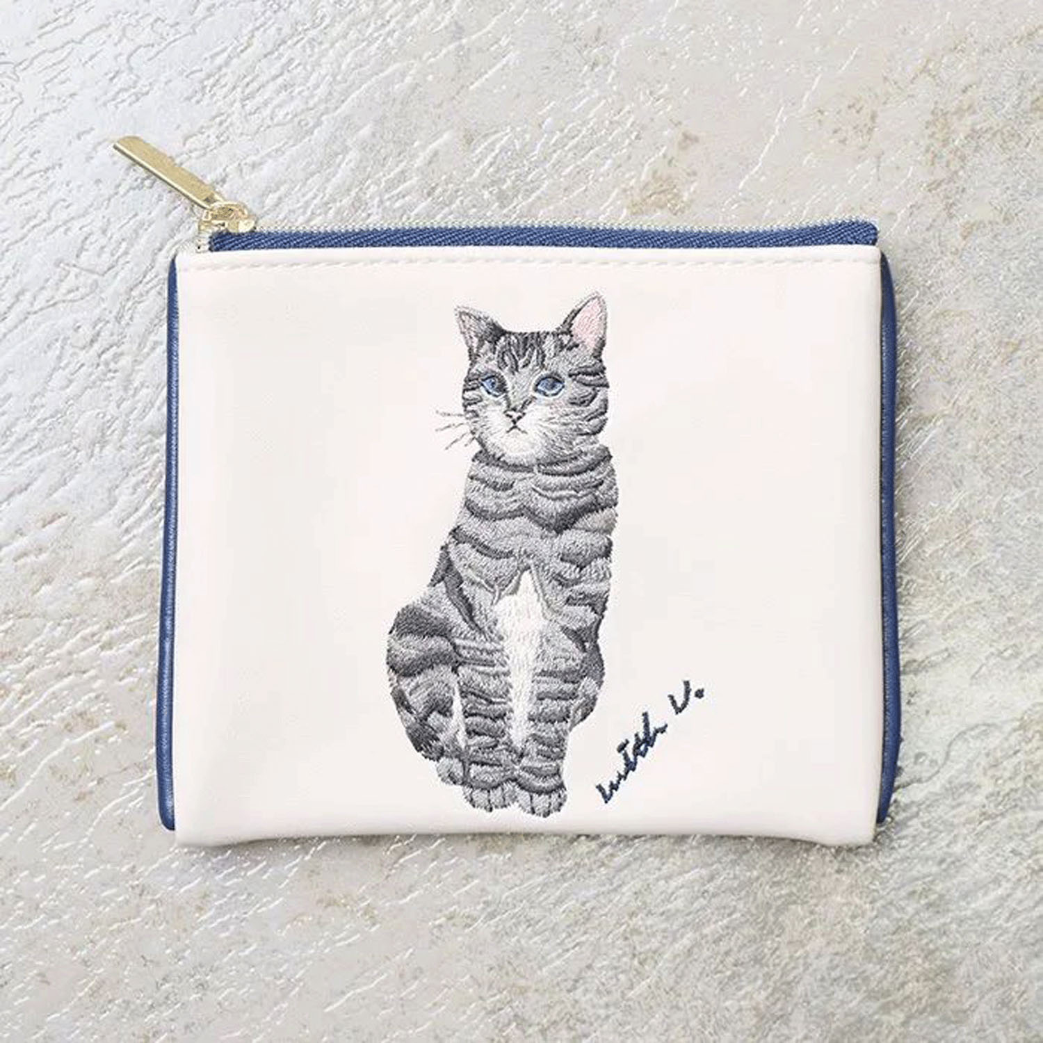 CAT CHARITY ミニフラットポーチ - 画像2