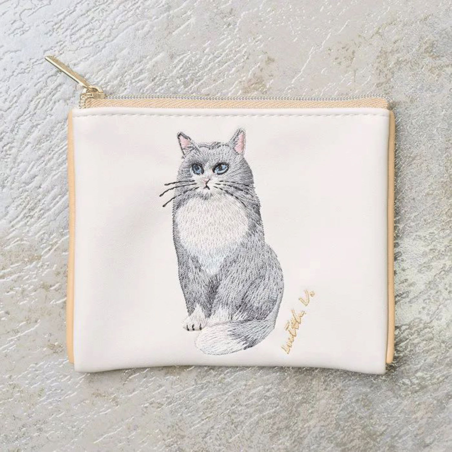 CAT CHARITY ミニフラットポーチ - 画像5