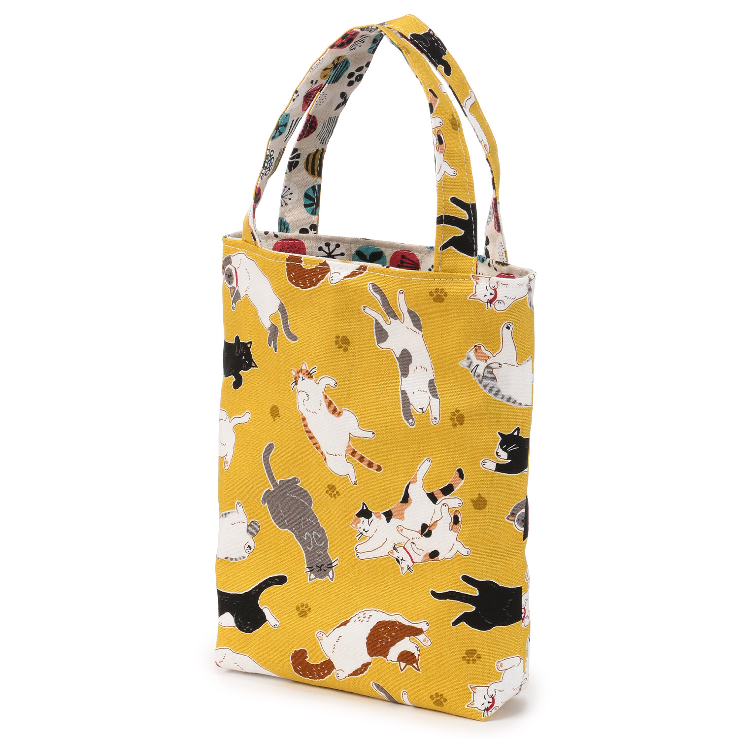 【日本製】 リバーシブル和柄お散歩ミニトート - 画像3