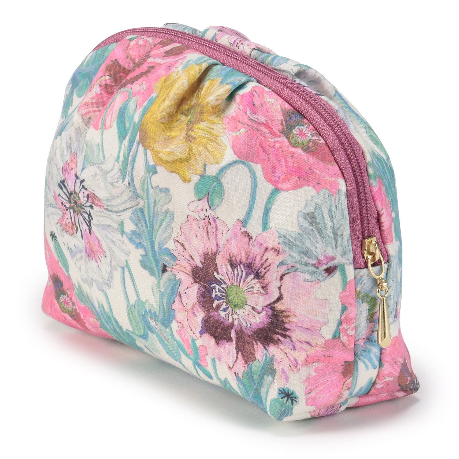 デール LIBERTY花柄ギャザーポ－チ - 画像4