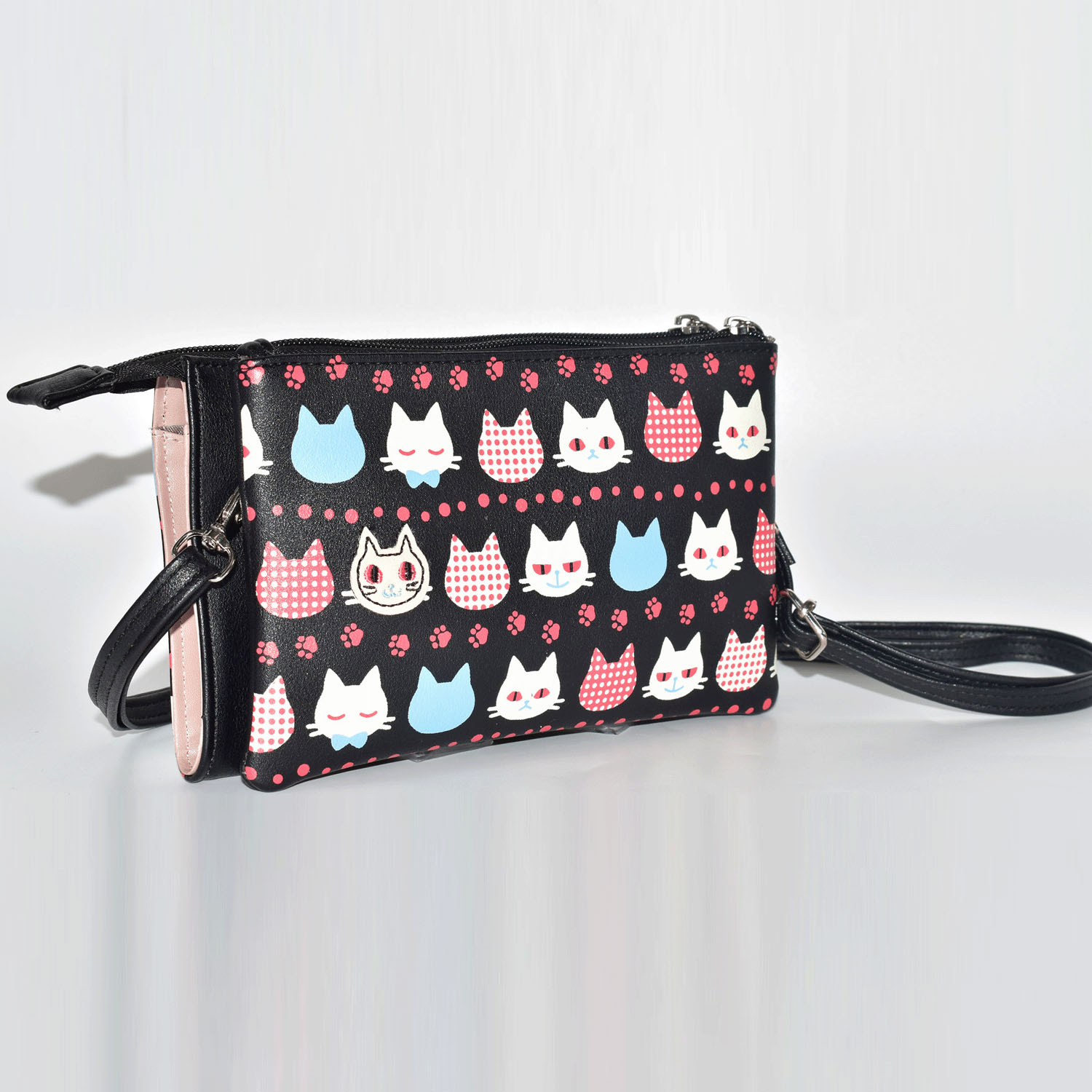 ネコ お財布ショルダー