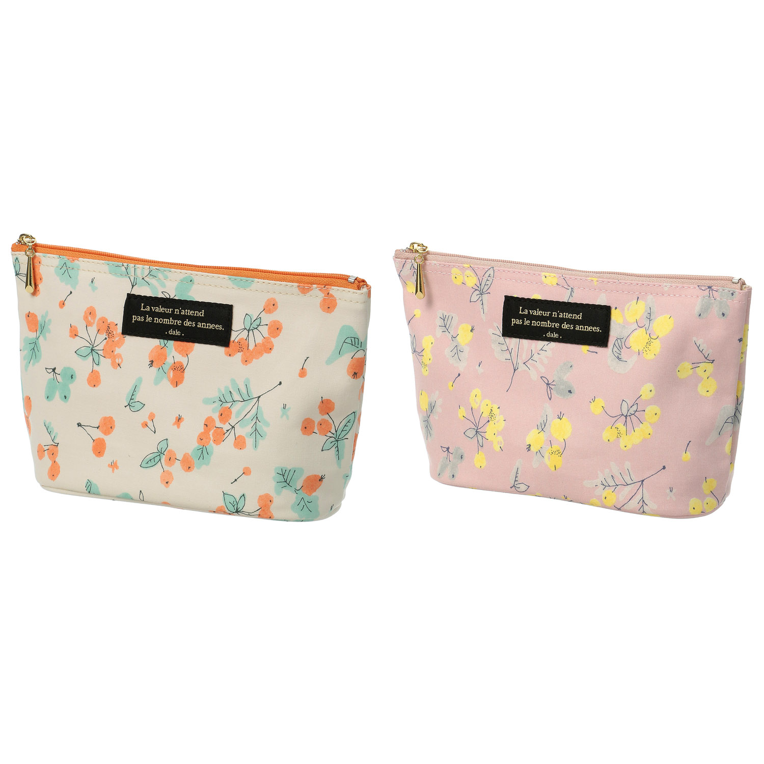 デール 果実柄ポーチ