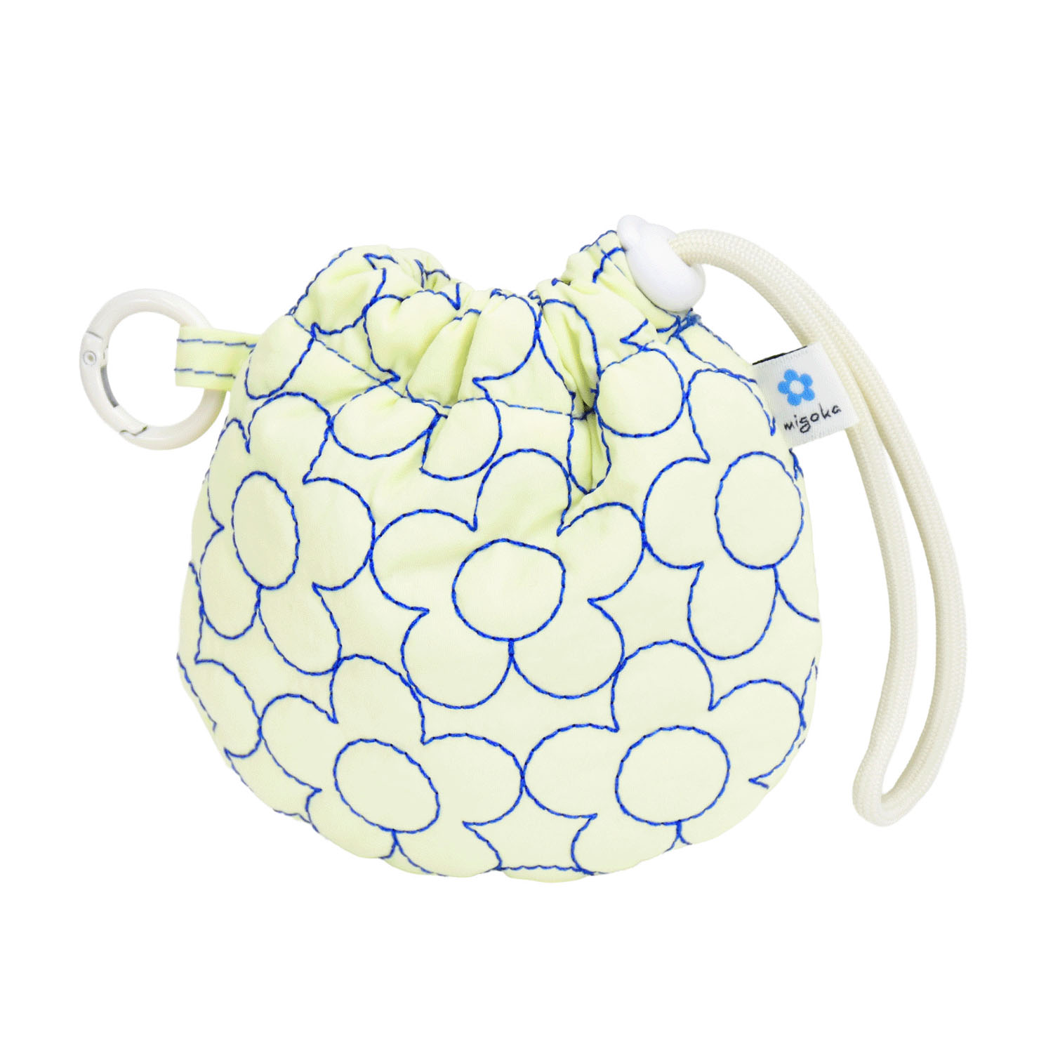 モチーフキルト ミニ巾着バッグ - 画像5