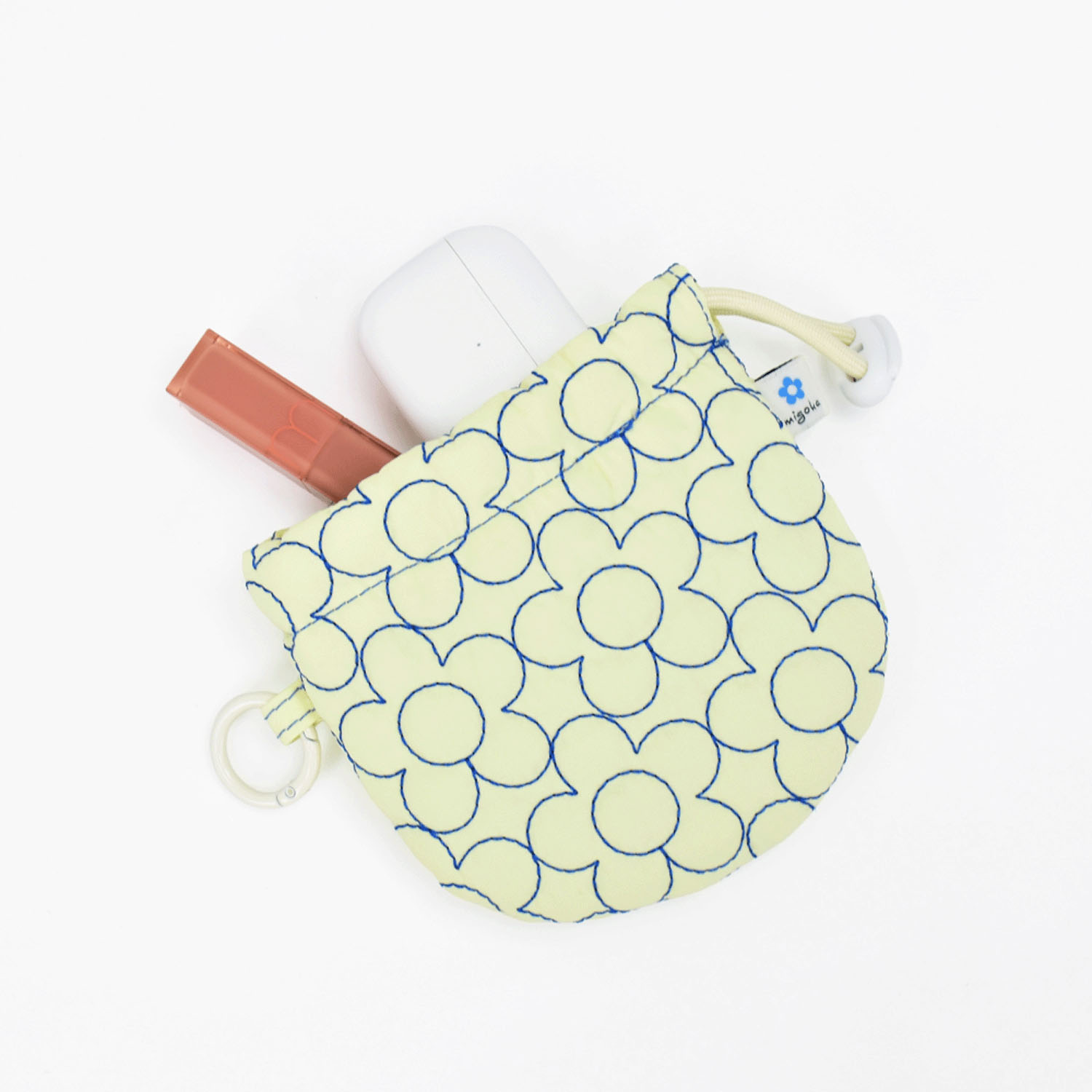 モチーフキルト ミニ巾着バッグ - 画像8