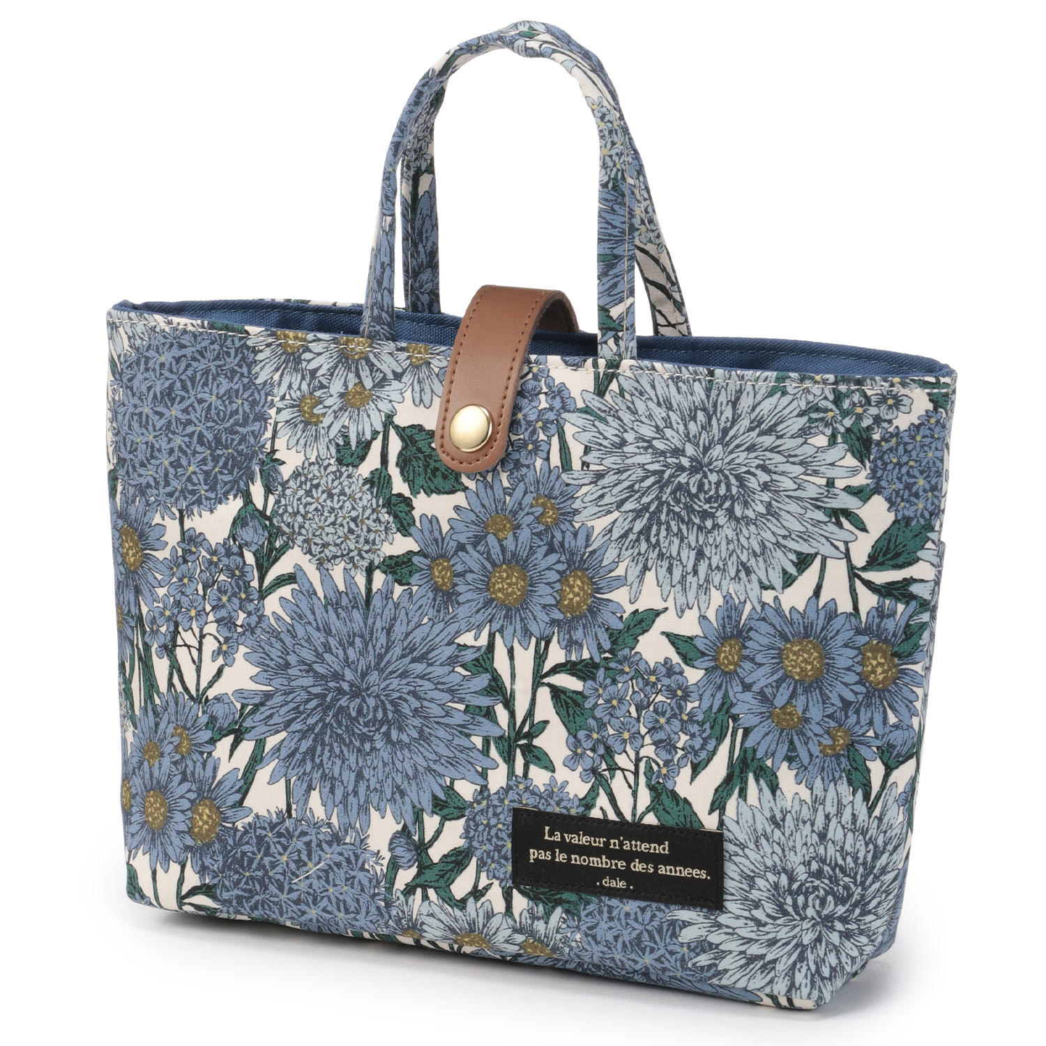 デール ラインドローイングフラワー インナ－ポーチ - 画像6