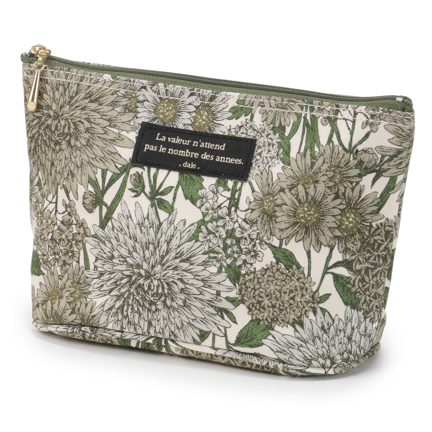 デール ラインドローイングフラワーポーチ - 画像3