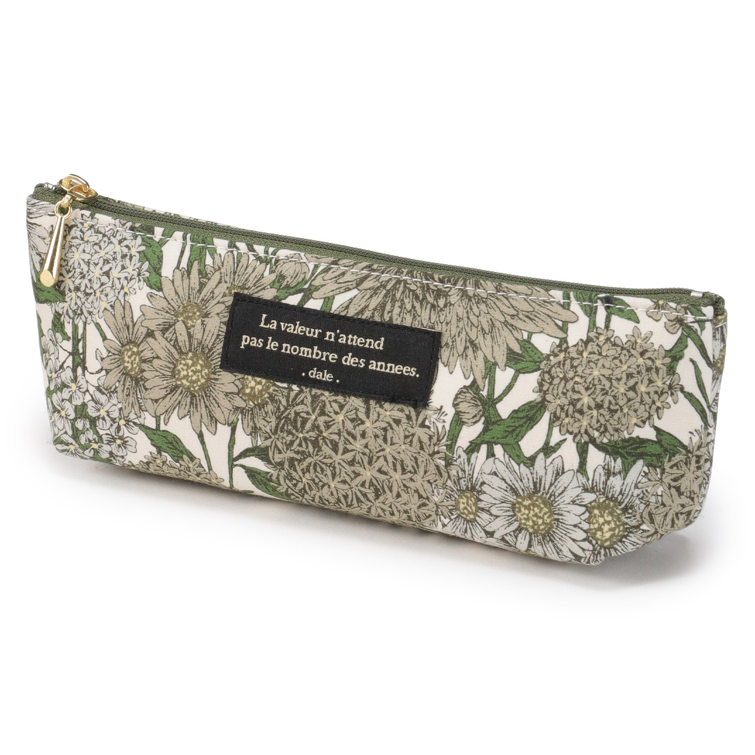 デール ラインドローイングフラワーペンケース - 画像3