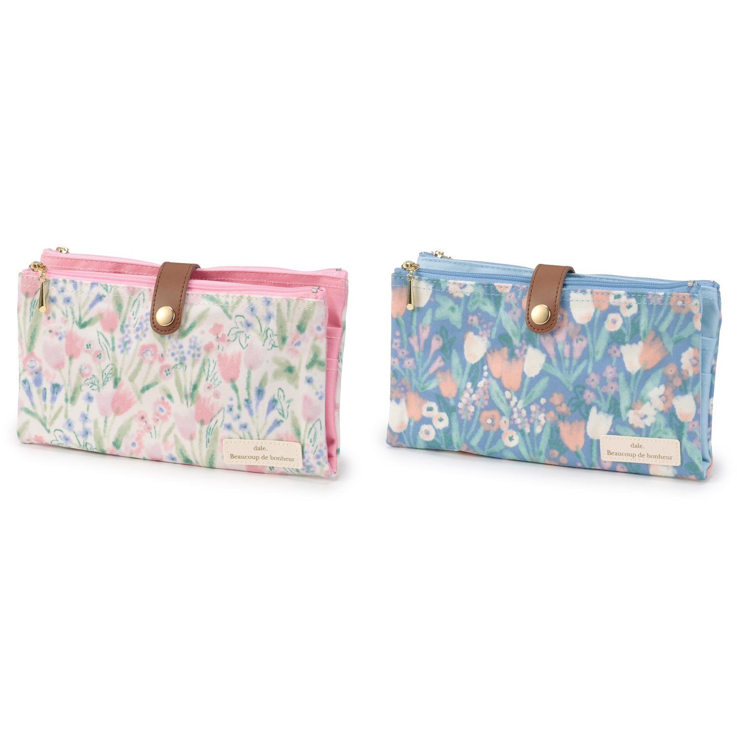 デール チューリップ柄フリーケース