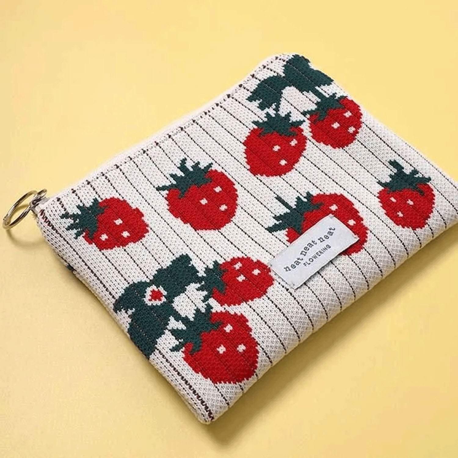 フラットニットポーチ - 画像9