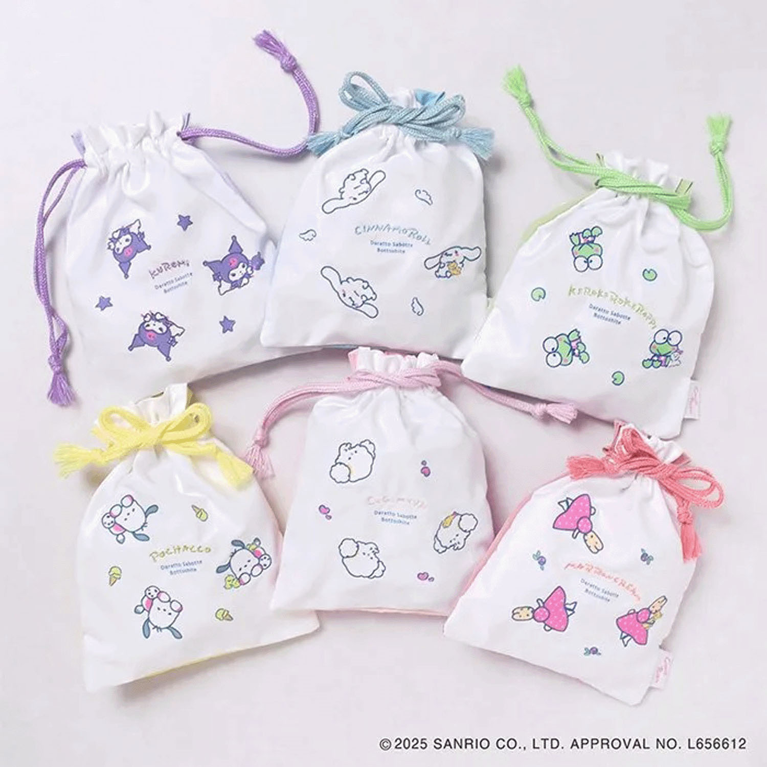 サンリオキャラクターズ 巾着 - 画像1