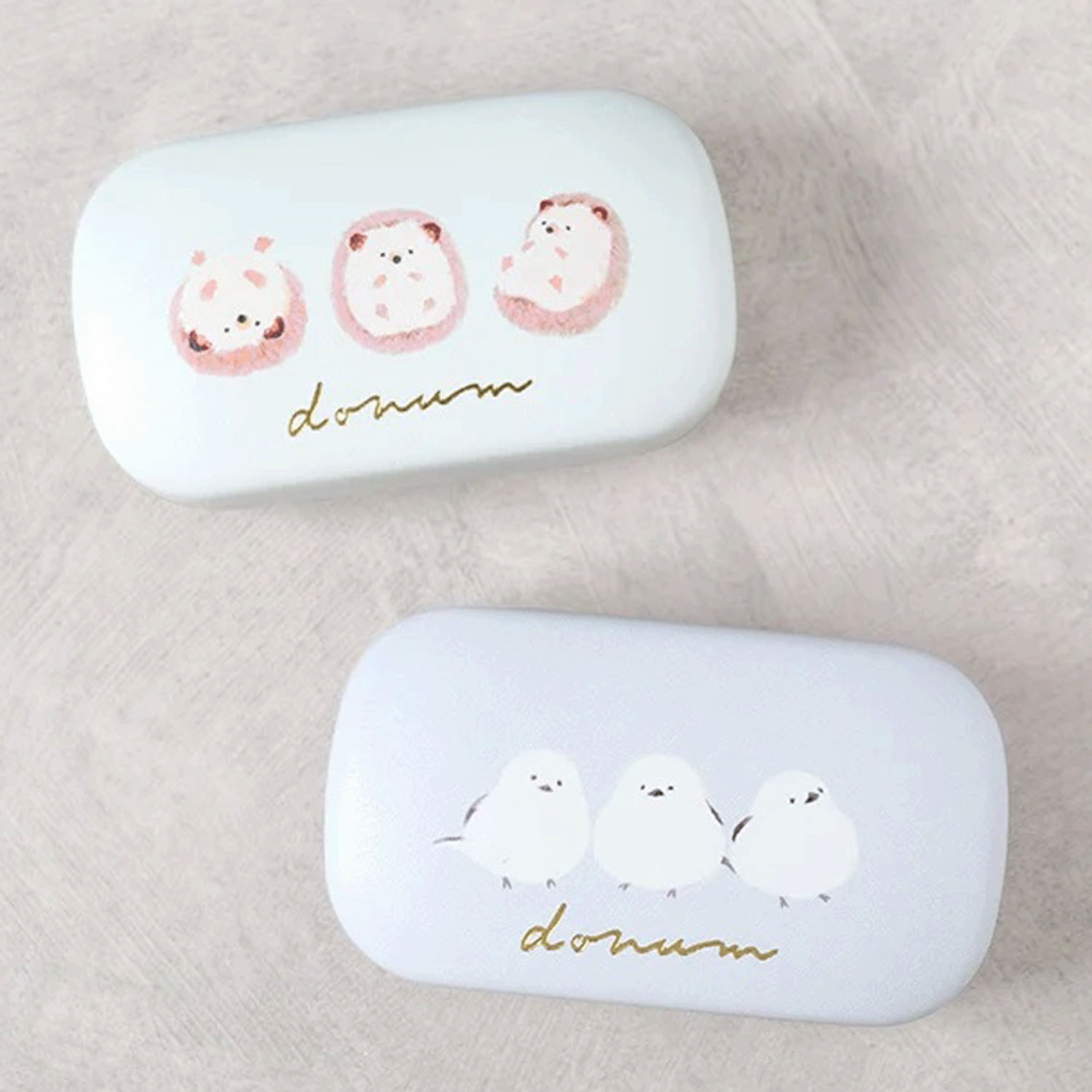 小物入れ シマエナガ＆ハリネズミ