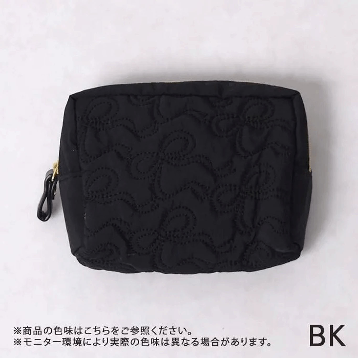 リボン キルティングポーチ - 画像2