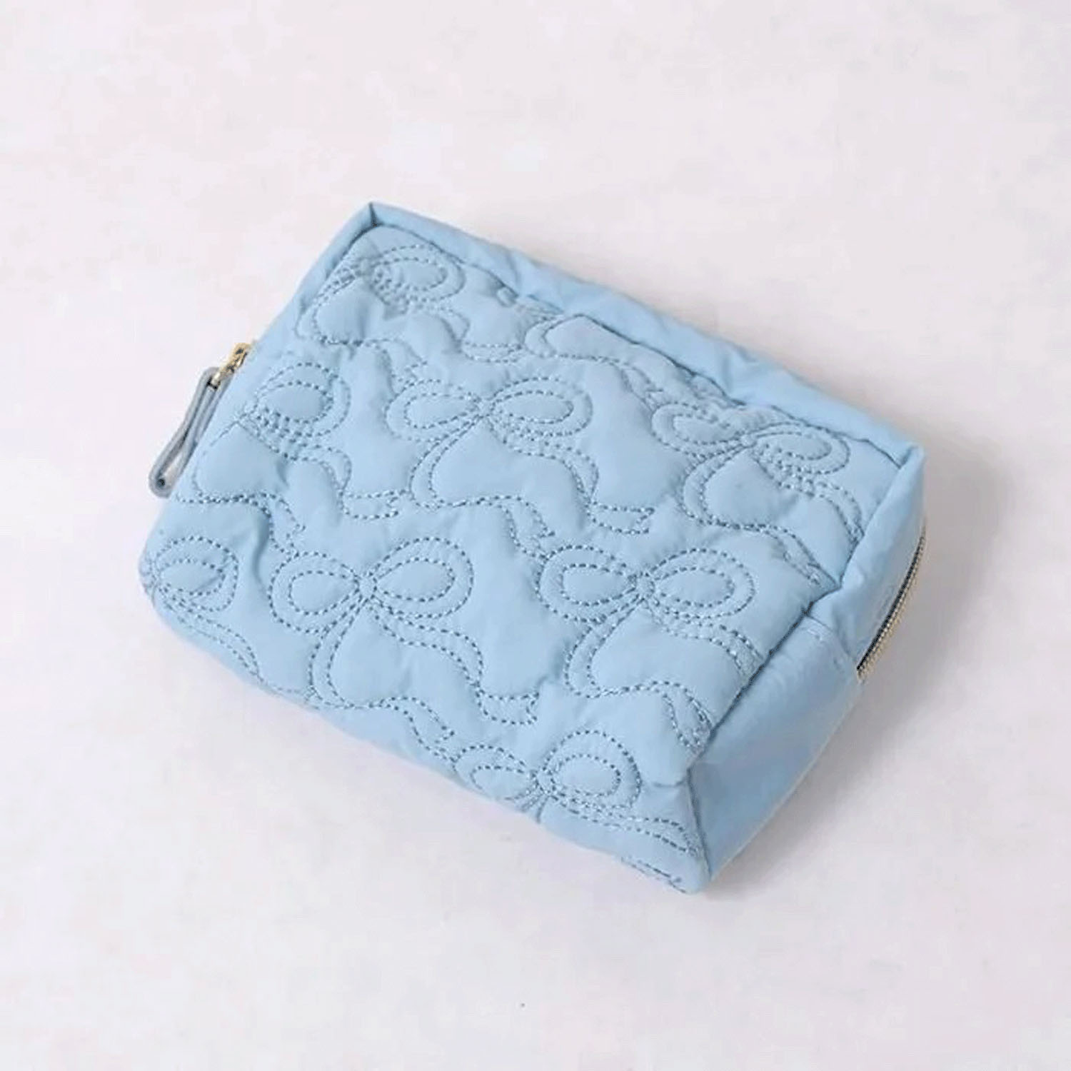 リボン キルティングポーチ - 画像4