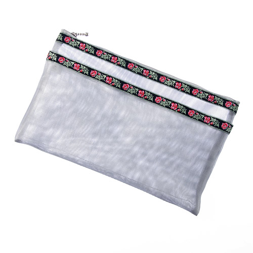 バラテープ メッシュ横長ポーチ - 画像2