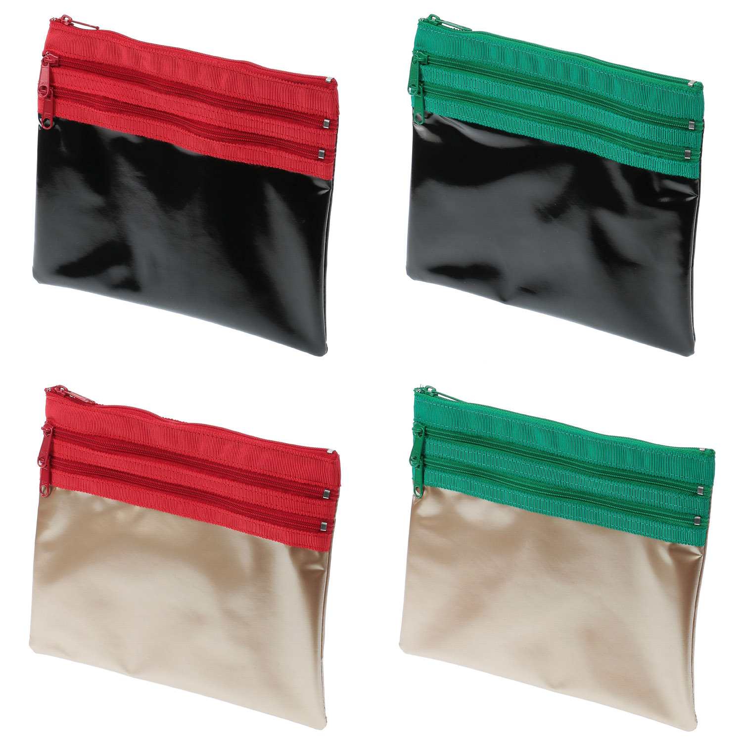 【ロワール】 3段フラットポーチLサイズ - 画像1