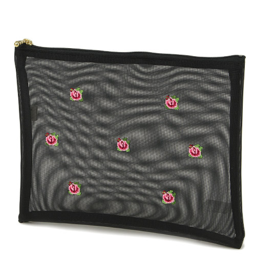 【日本製】 夢詩集 インゼル フラットメッシュポーチL