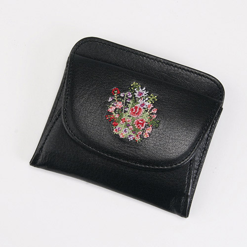 【日本製】夢詩集 オープン式単札入れ - 画像1