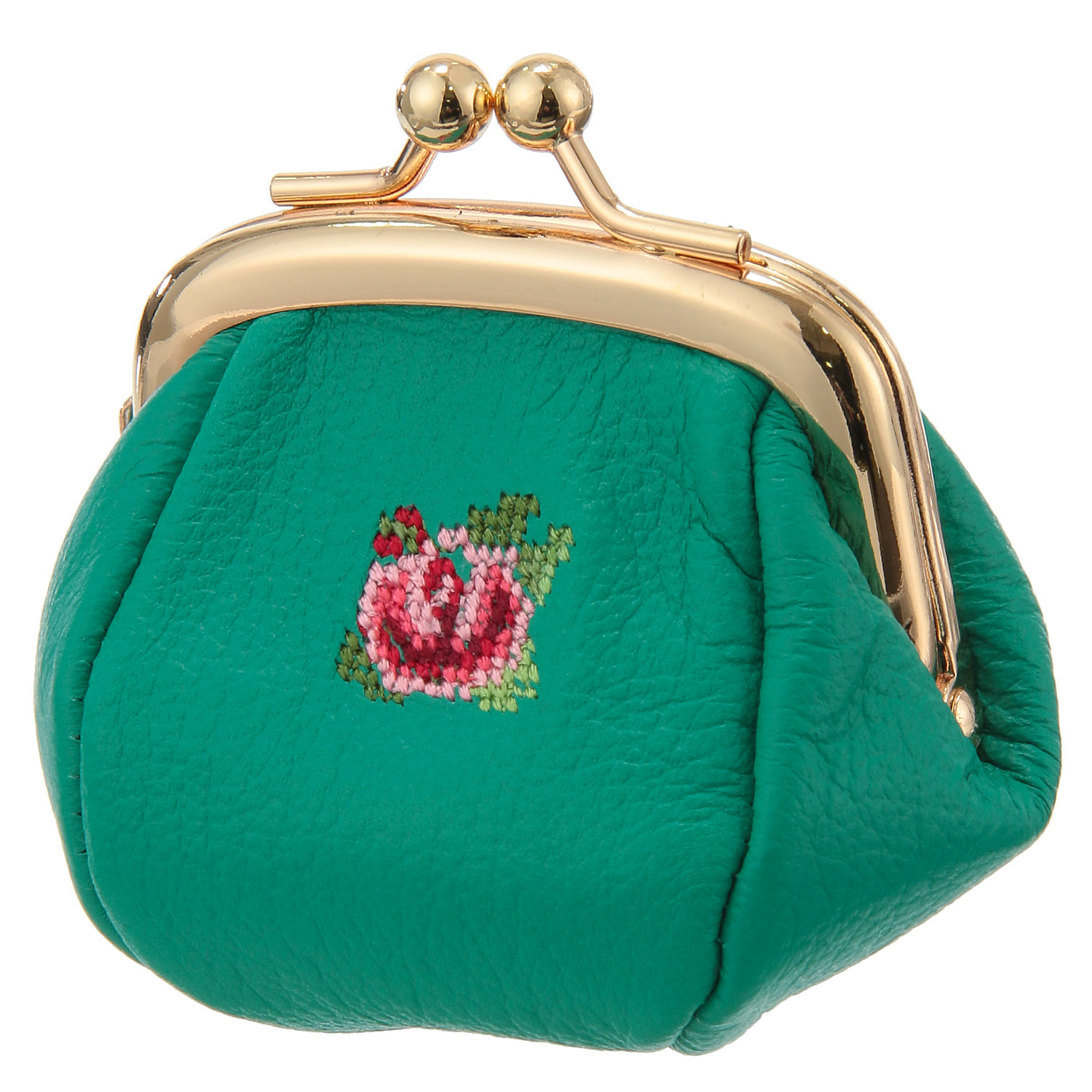 【日本製】 夢詩集ベルフルール ミニガマ口財布 - 画像5