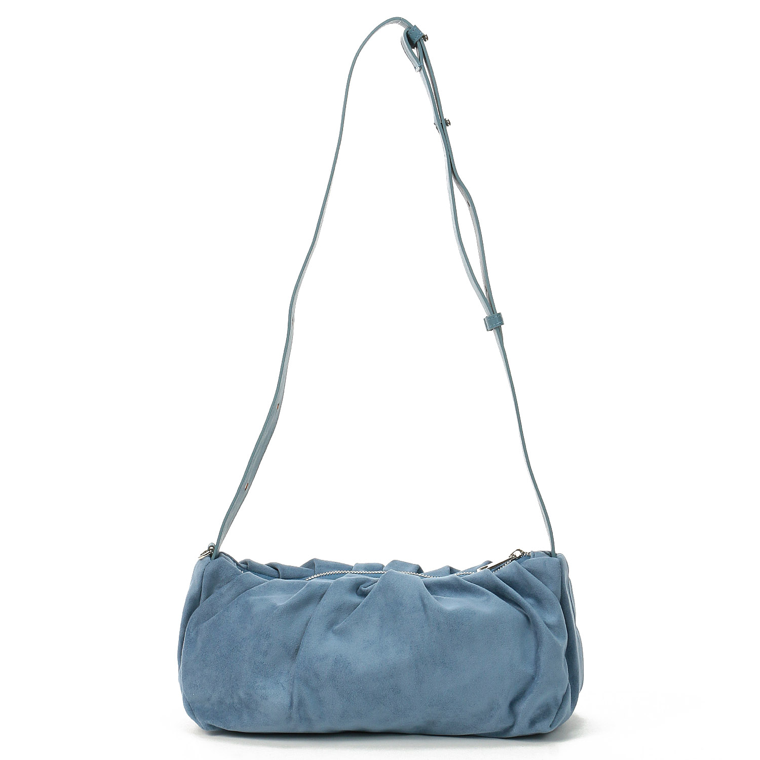 ALICE MARTHA ERIN SUEDE ギャザースエードショルダーバッグ - 画像7