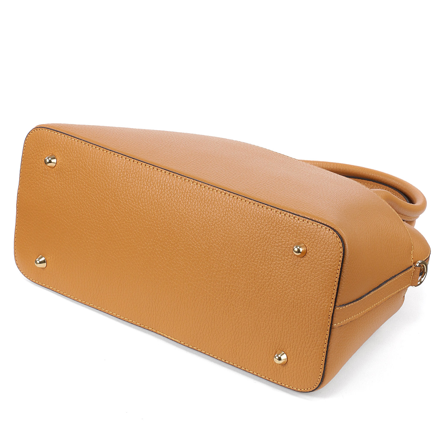 M Rose 牛革ブガッティ型バッグ - 画像6