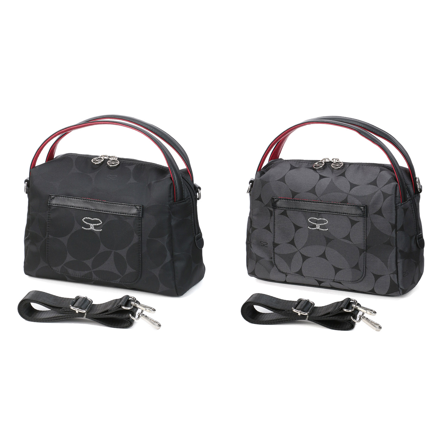 SAVOY バルーン柄サイコロ型2WAYバッグ