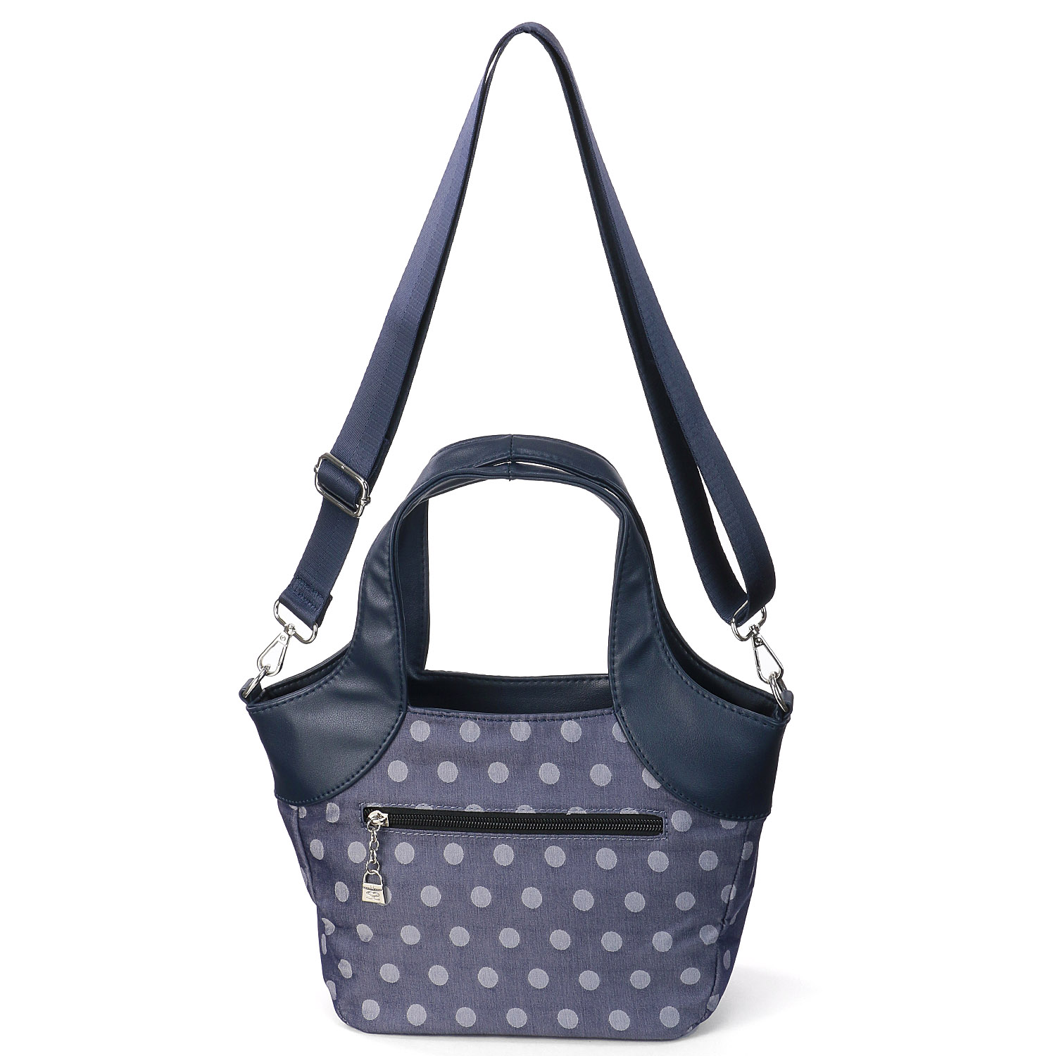 SAVOY ドット柄くり手バッグ - 画像2