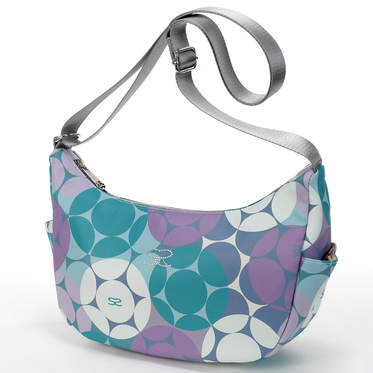 SAVOY バルーン柄三日月型ショルダーバッグ - 画像2