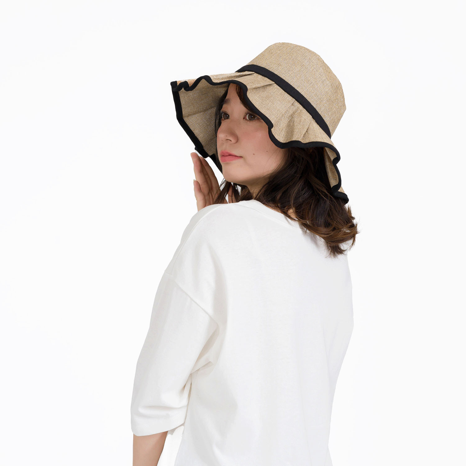 ポリジュートフリルHAT - 画像10