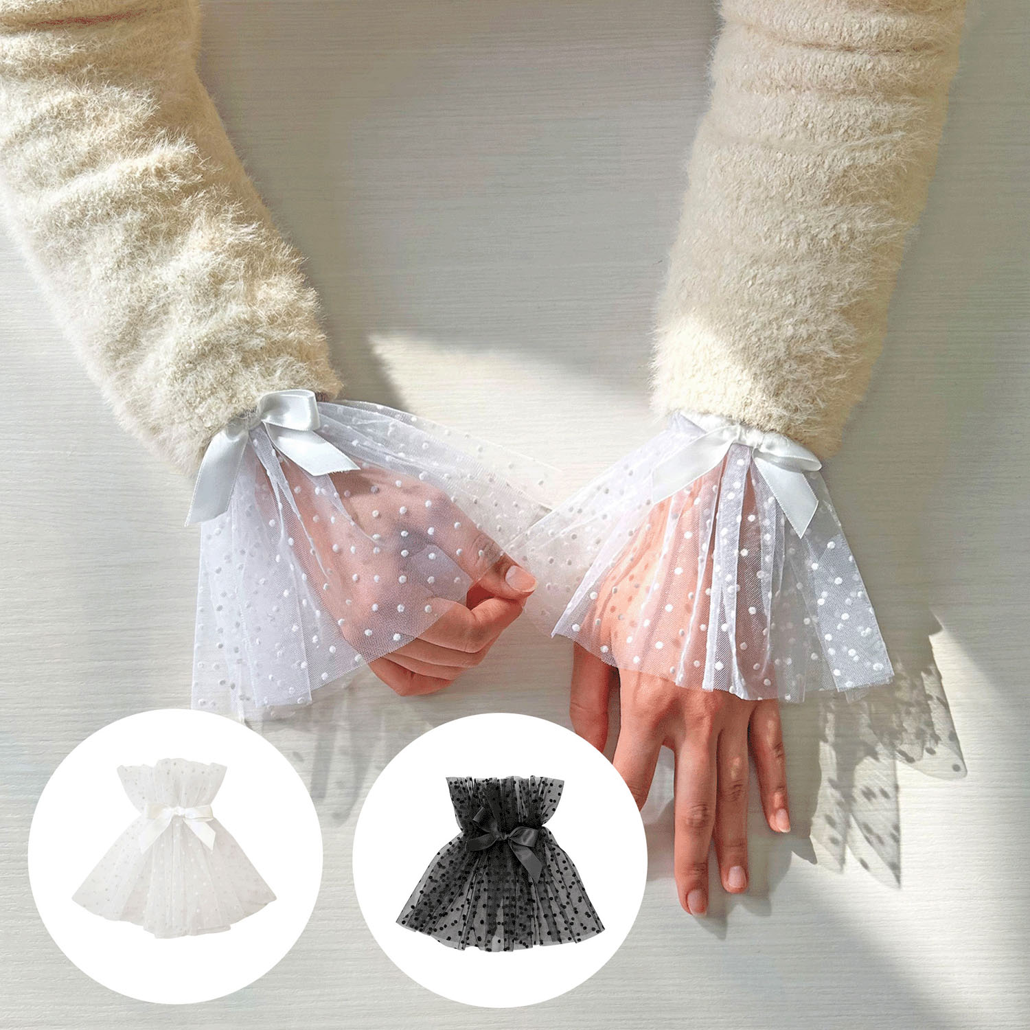 フレアチュールカフス - 画像1