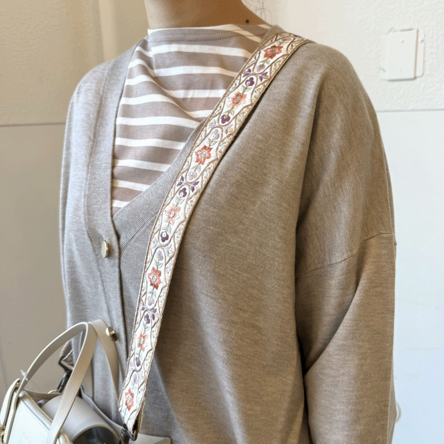 インド刺繍ショルダーストラップL - 画像4