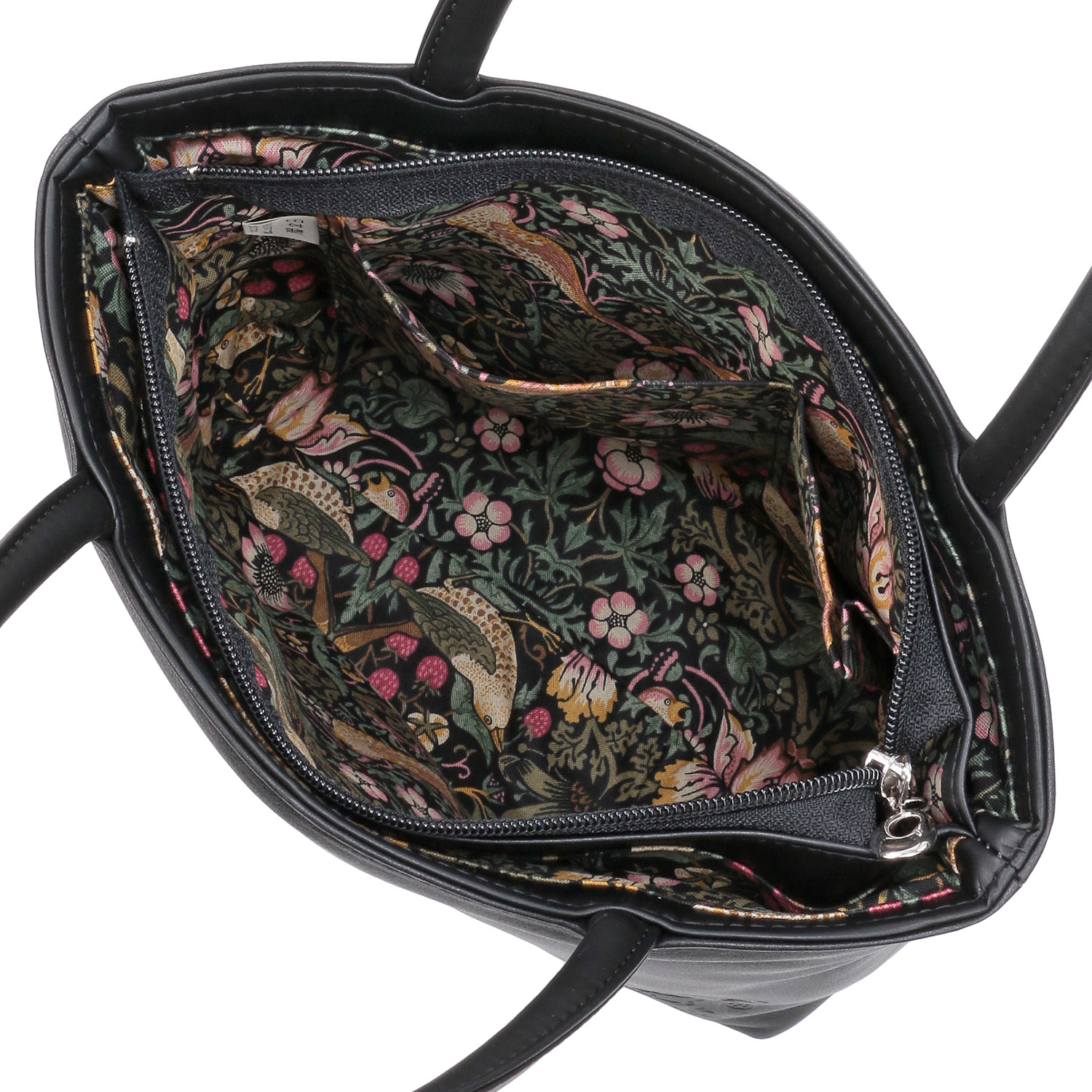 【日本製】 ディア調 モリス型押し手提げバッグ - 画像5