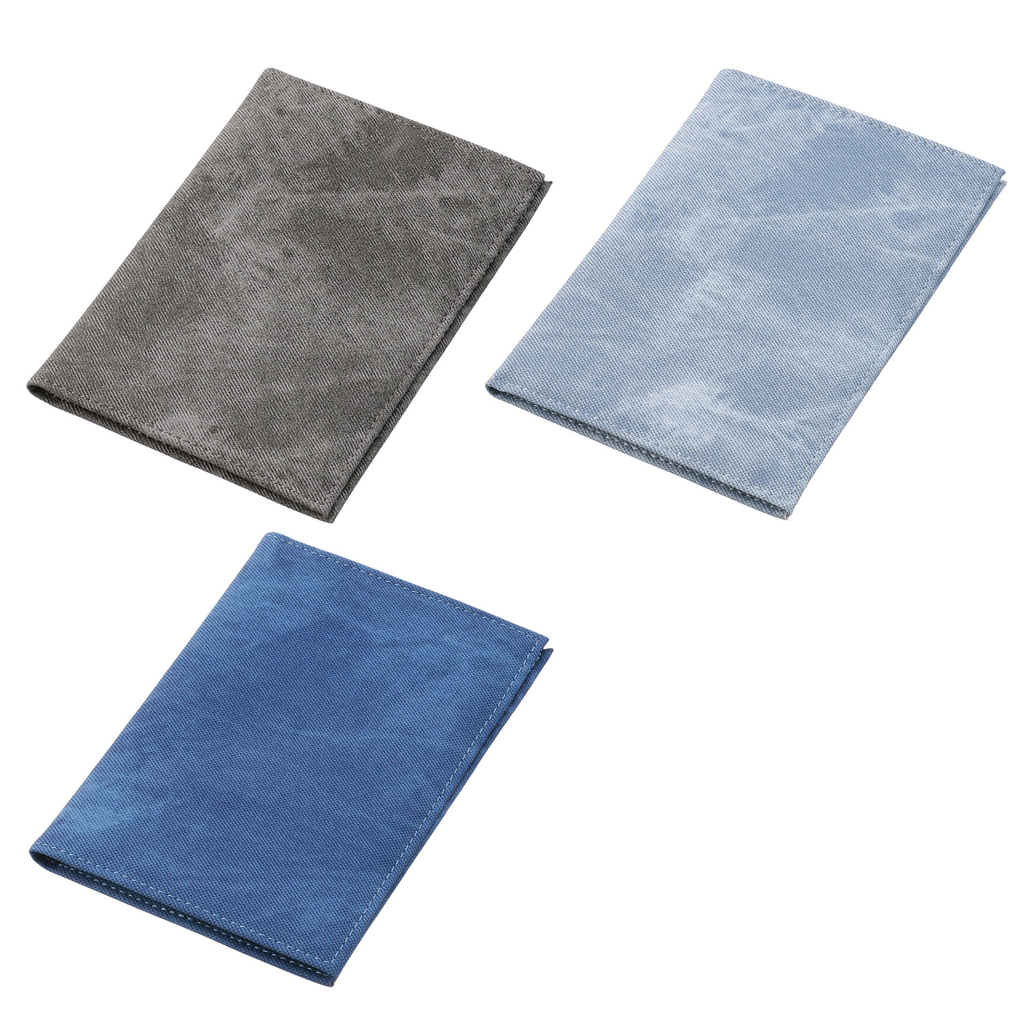 デニム柄 保険証入れ - 画像1