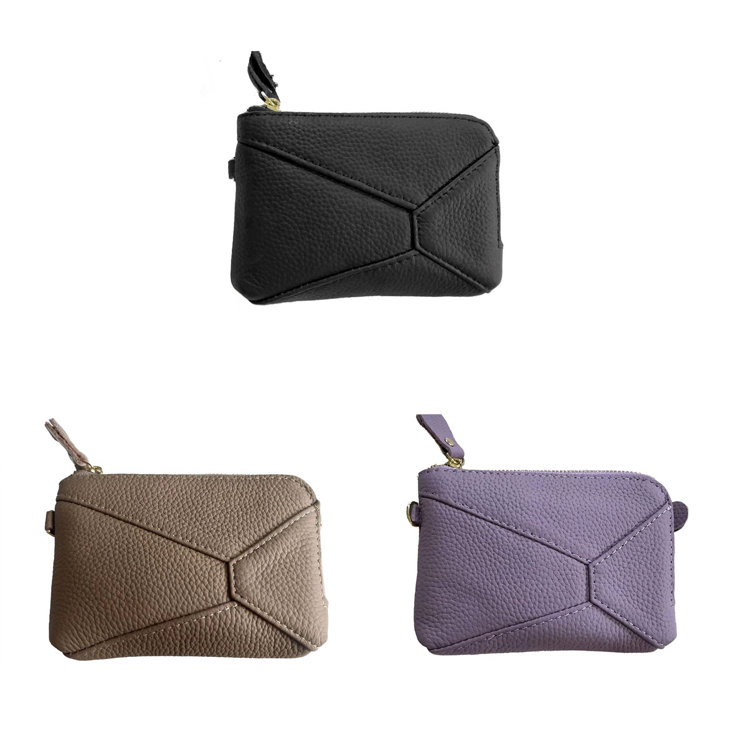 レザー切り替えキーケース