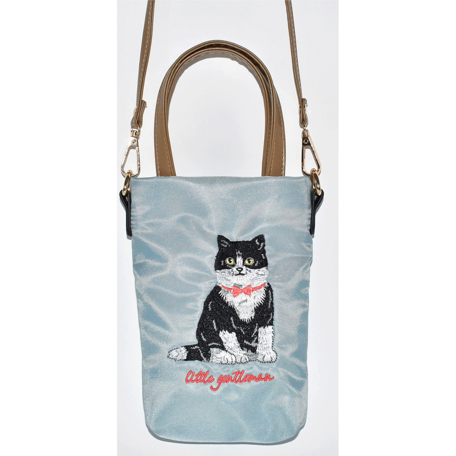 ネコ刺繍スマホショルダー - 画像7