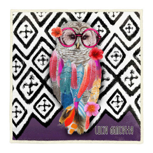 Lucie dancette ハイブリッドミニタオル - 画像7