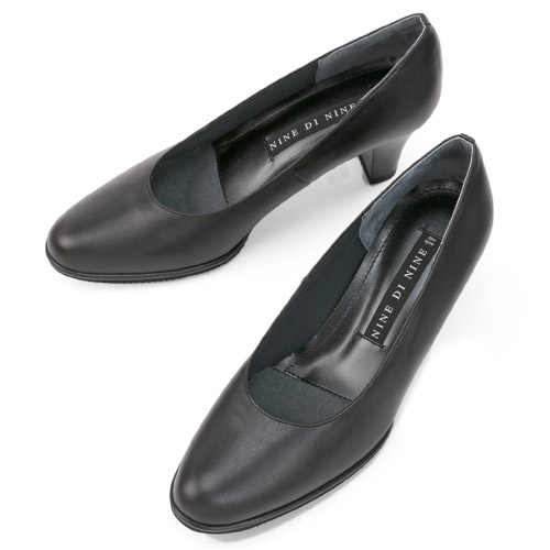 NINE DI NINE フォーマルプレーンパンプス 9000