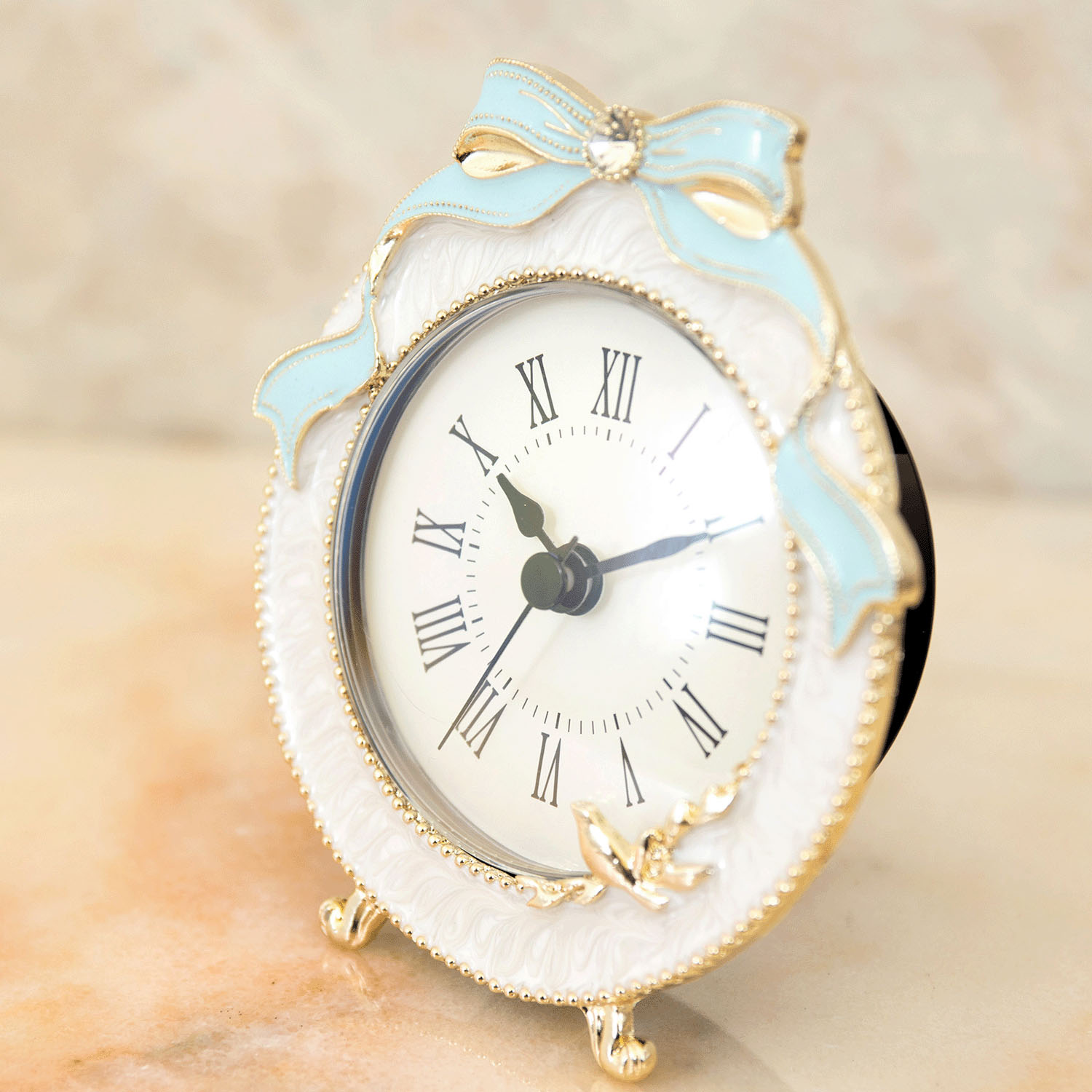 マリアージュ テーブルクロック （ブルーリボン）ラウンド - 画像5