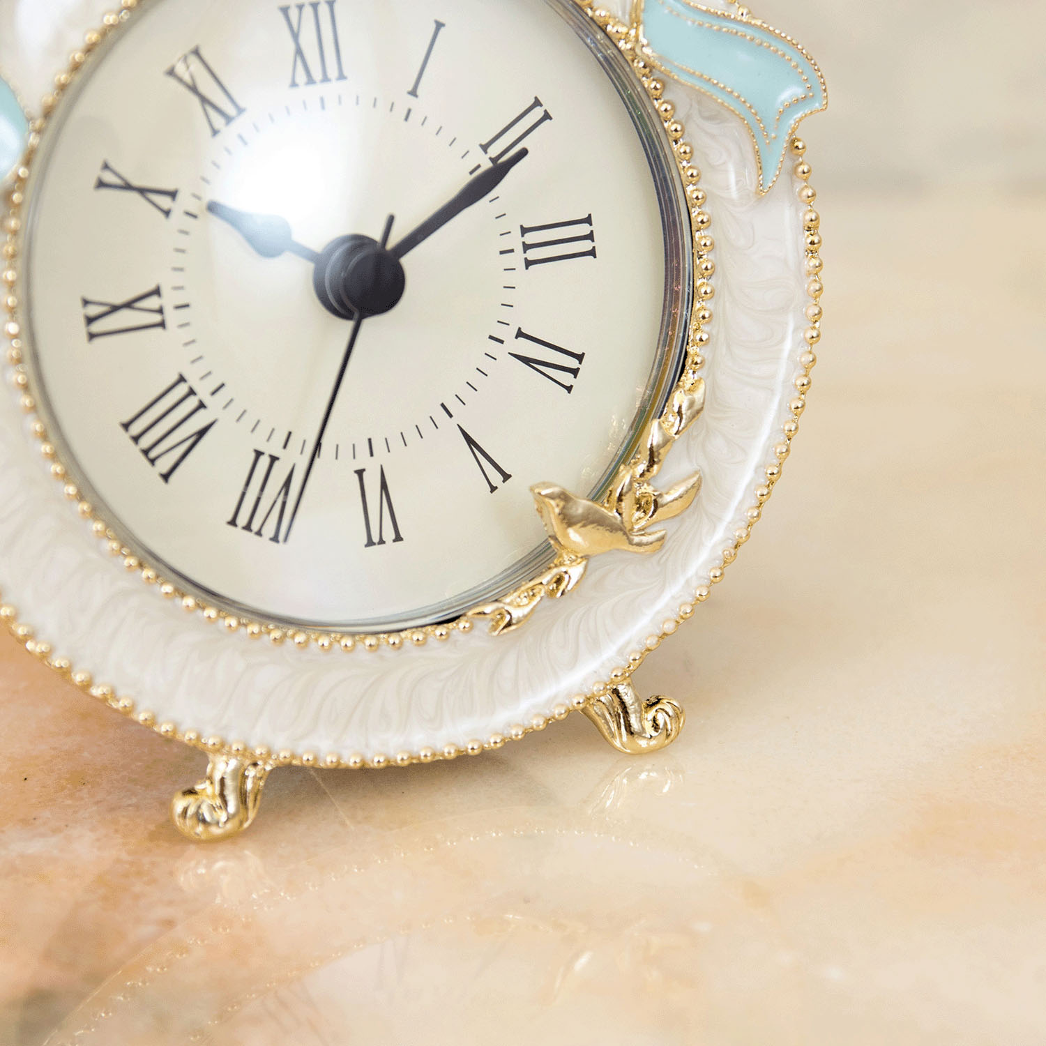 マリアージュ テーブルクロック （ブルーリボン）ラウンド - 画像8