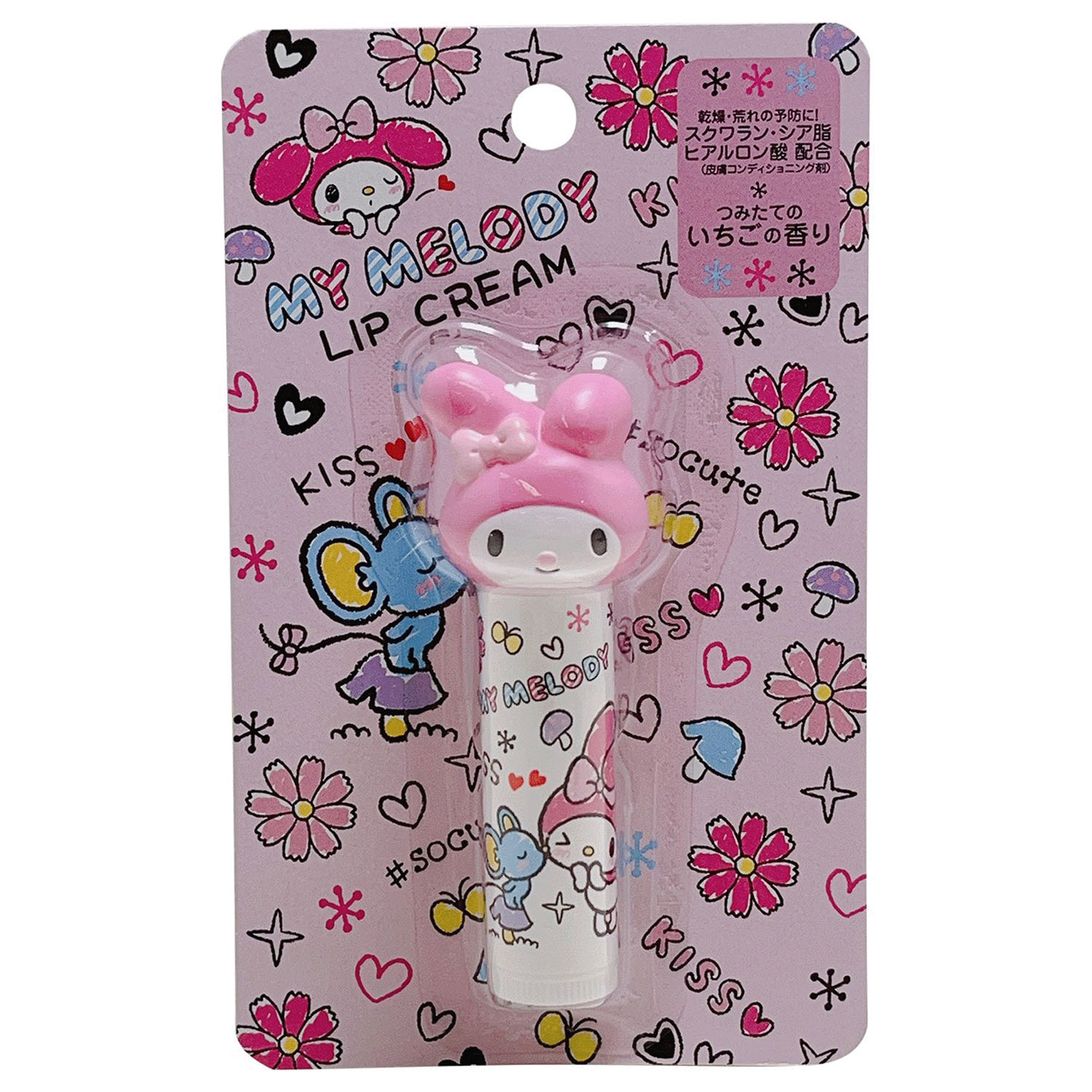 マイメロディ ダイカットリップクリーム