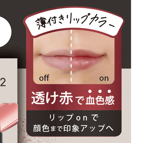 BWダンター薄付きリップスティック - 画像8