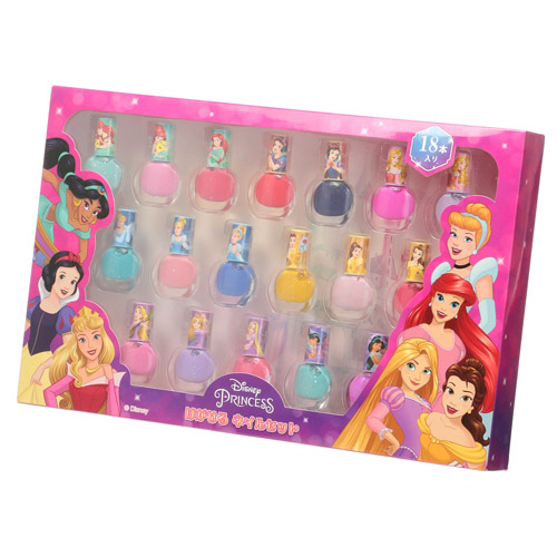 はがせるネイル18本セット／ディズニープリンセス