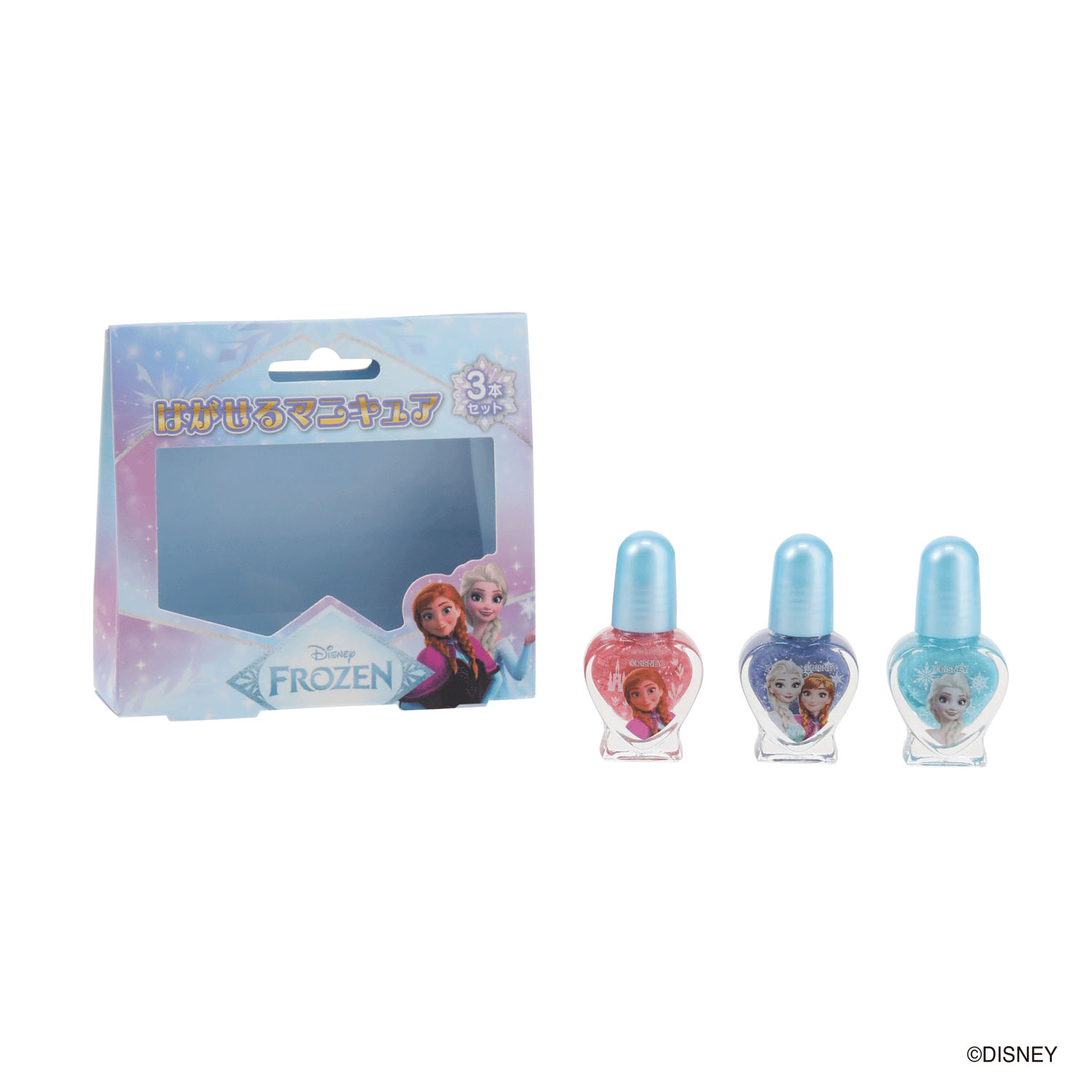 アナ雪はがせるマニュキュア3本 - 画像2