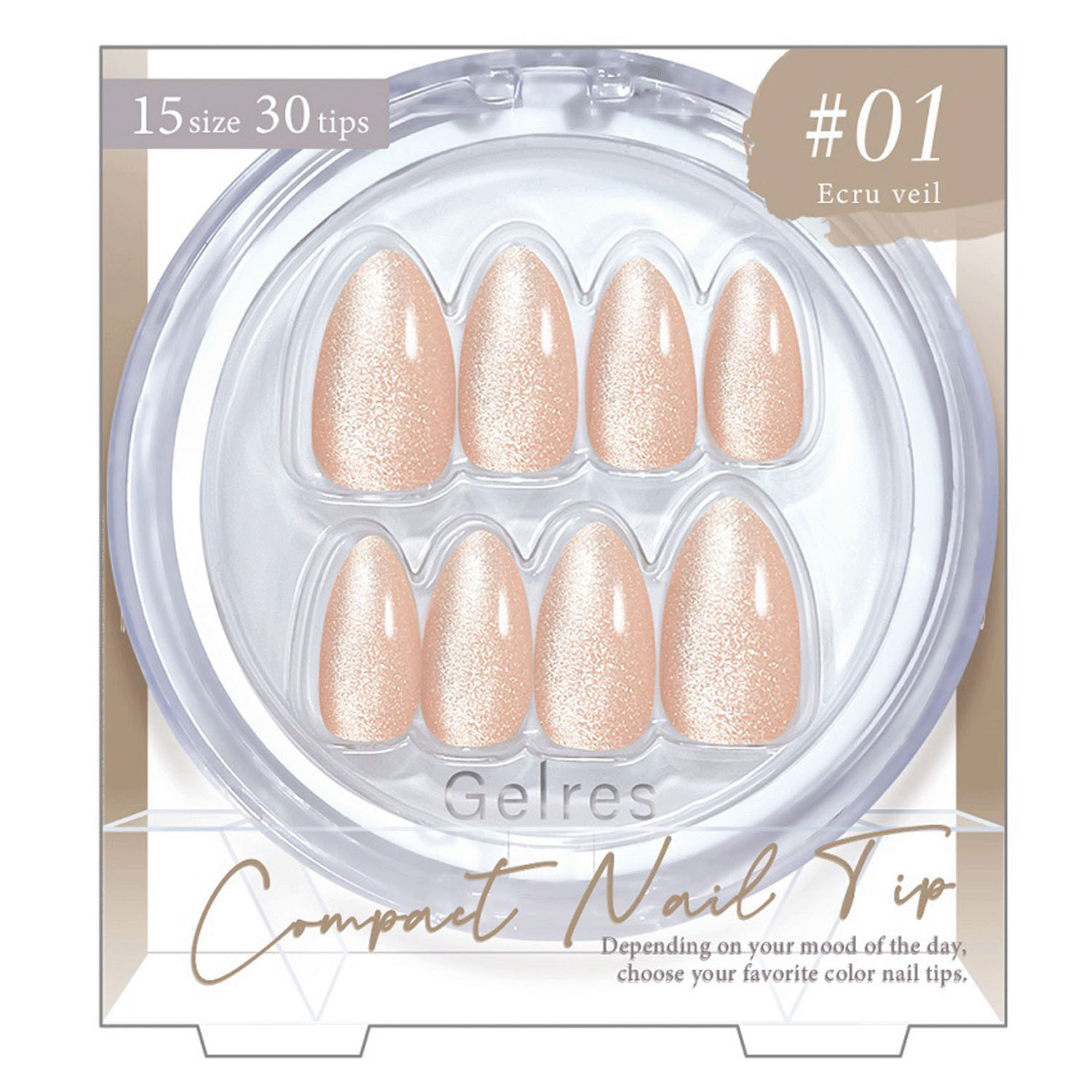 【00－13～00－18新色追加】STジェリス コンパクトネイルチップ - 画像2