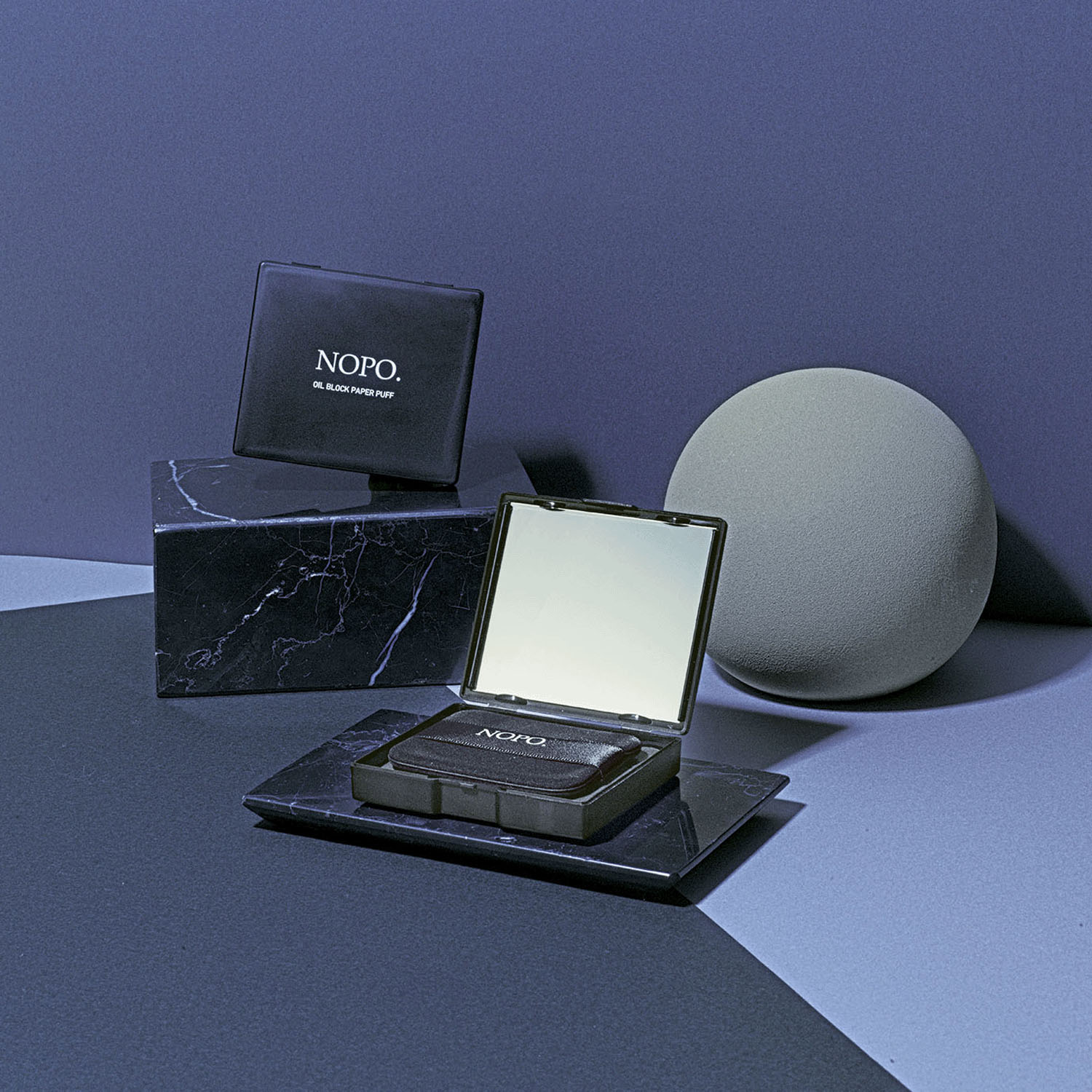 NOPO．オイルブロックペーパーパフ チャコール - 画像15